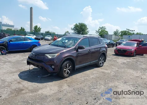 2017 Toyota Rav4 Xle из США, поврежденный, VIN 2T3RFREV1HW680772